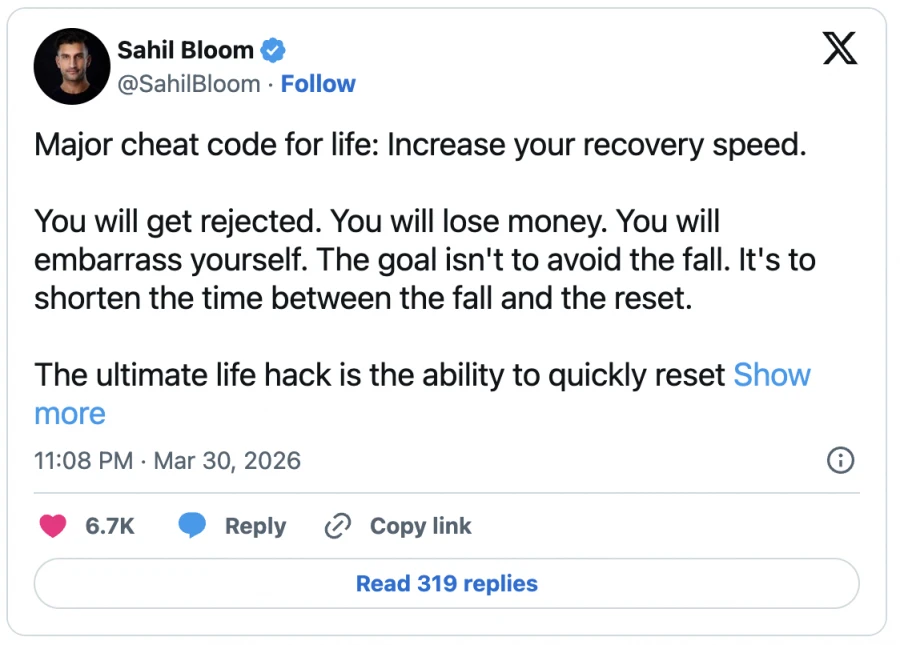 Increase your recovery speed