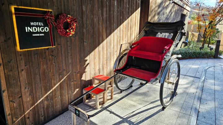 Japanese rickshaw