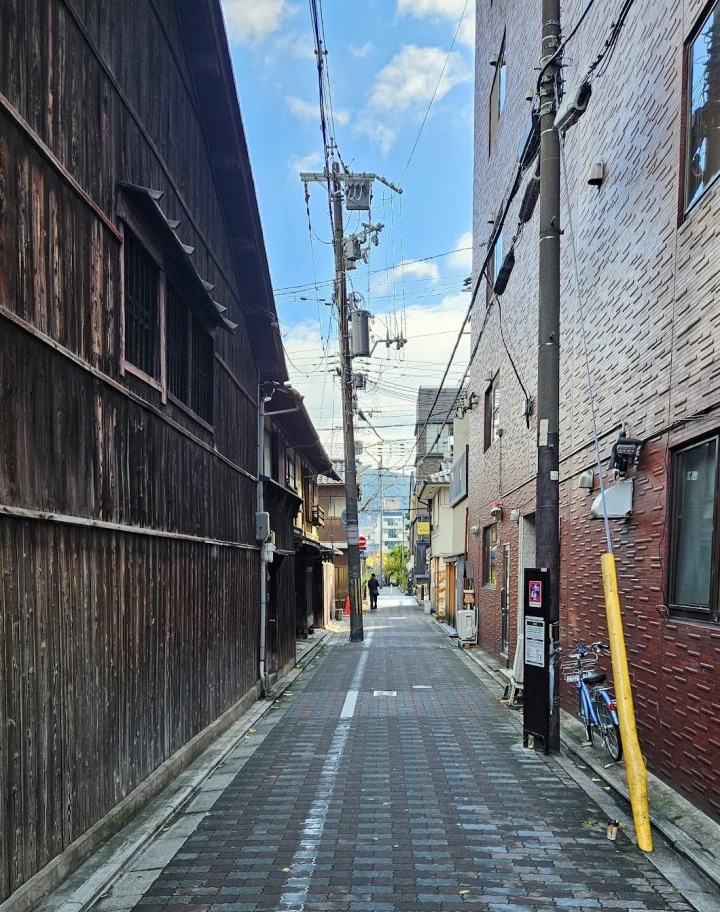 kyoto - typical street