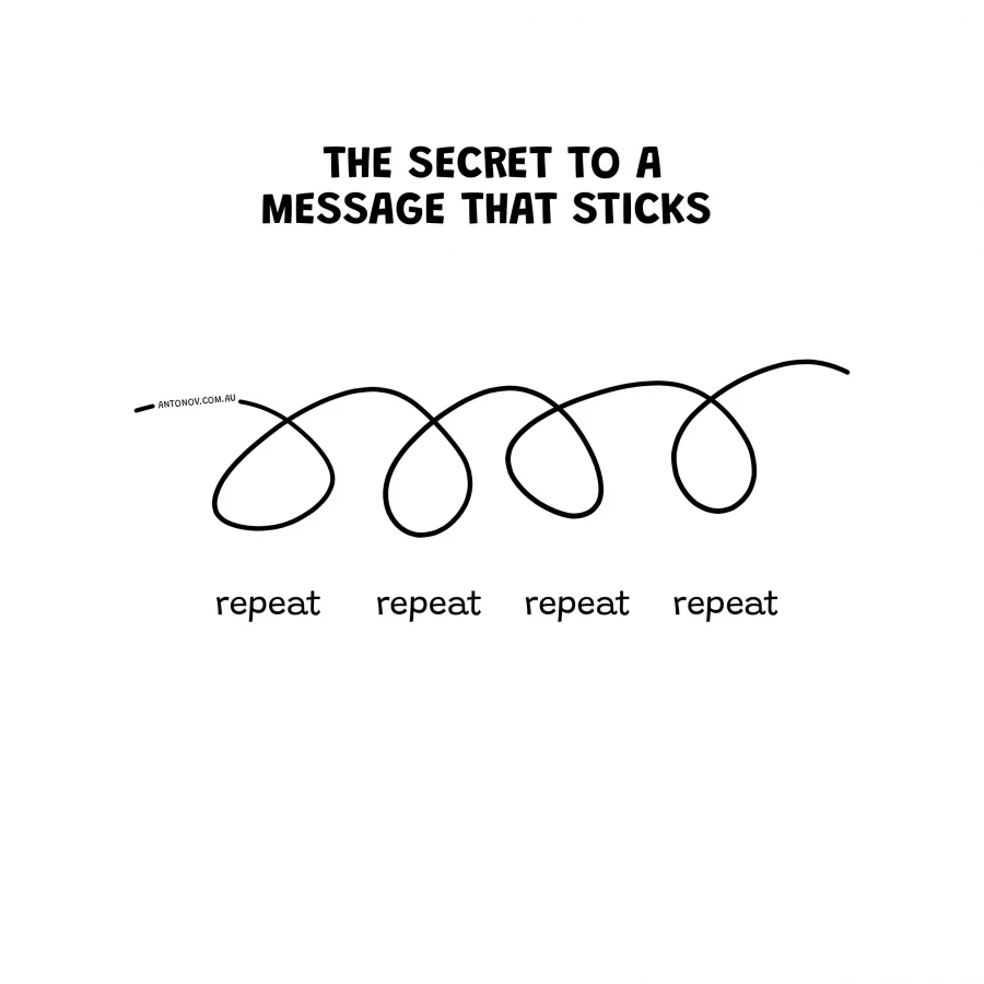 The secret to a message that sticks