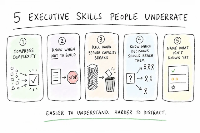 5 Executive Skills People Underrate
