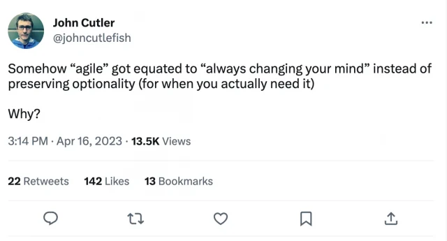 Agile vs Strategy