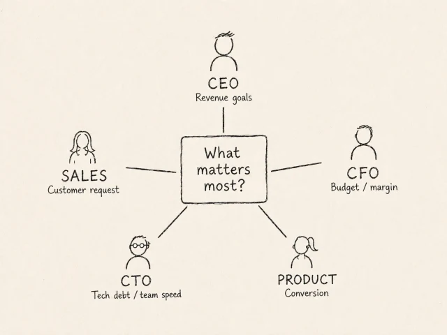 Same Company, Different Priorities